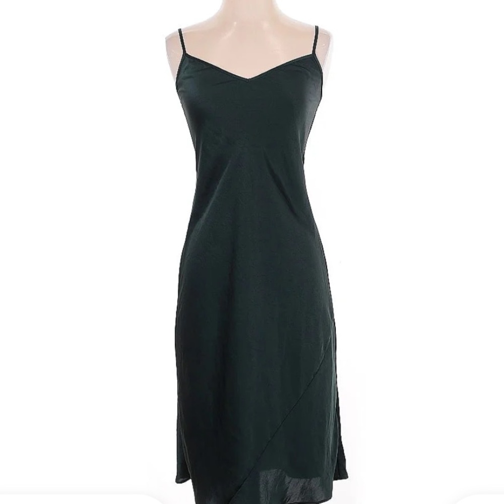 Aritzia Wilfred Black Slip Dress - Picture 1 of 2